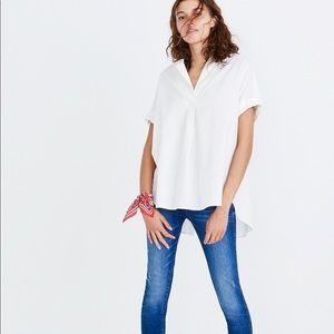 Madewell Courier Button-Back Shirt